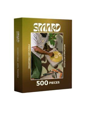 NEW - SMARD ART 500-Piece Mountable Art "S Puzzle "Spin Session"